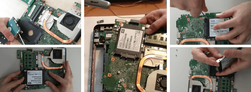 HDD csere SSD-re